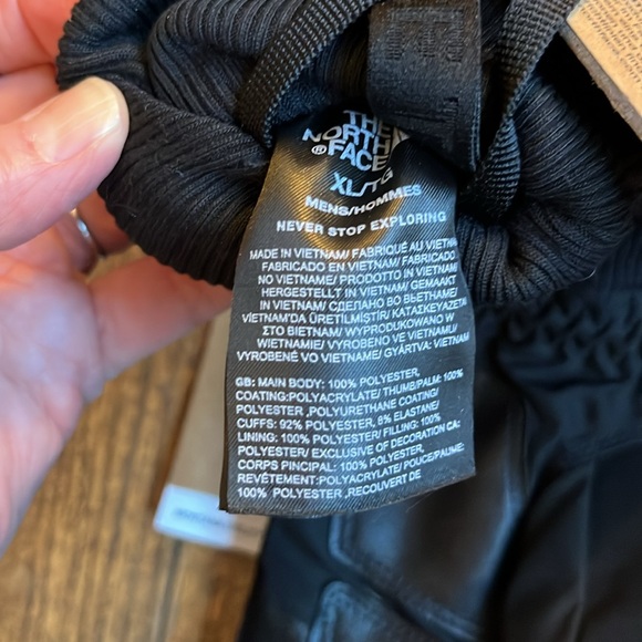 The North Face gloves Men’s Montana Utility SG black XL NWT - Picture 15 of 15